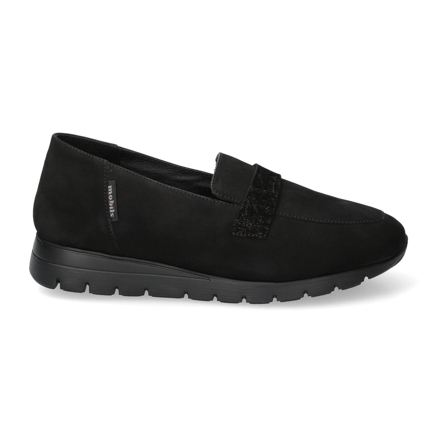 mocassins femme modèle Dixie noir - Mephisto
